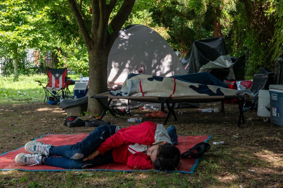 NYC to open 2,200-bed migrant shelter for men despite boasting about recent closures, declining arrivals