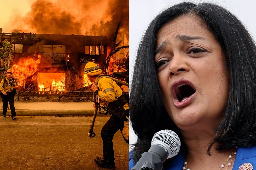 Rep. Pramila Jayapal slammed with backlash after politicizing devastating wildfires in California