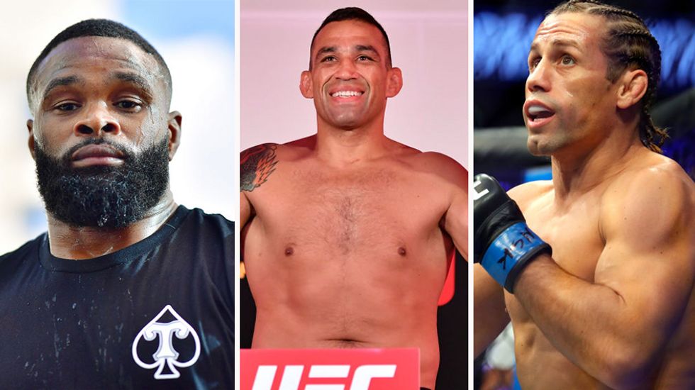 Retired UFC fighters star in Global Fight League inaugural draft that had an average age of 38 for 1st-round picks