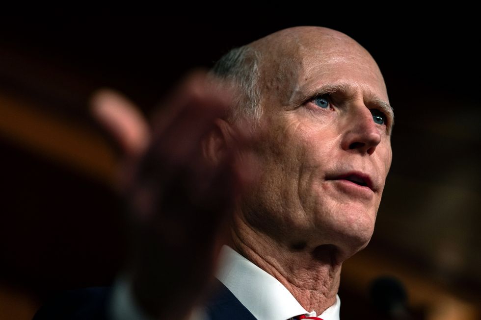 Rick Scott, gunning to replace McConnell, secures bombshell last-minute endorsement from key Republican senator