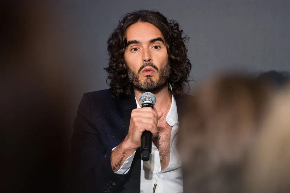 Russell Brand's bold message for OnlyFans star who slept with 100 men in single day