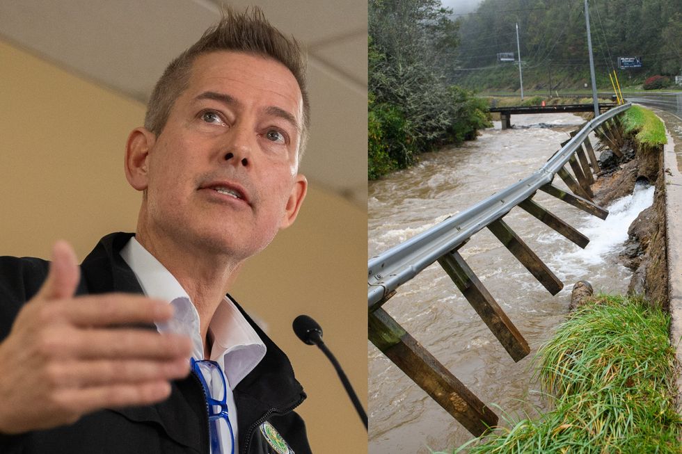 Sec. Sean Duffy says fed government is streamlining repairs to critical highway damaged by Hurricane Helene