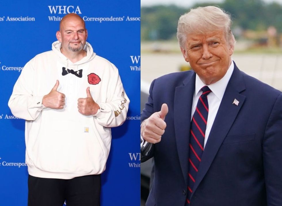 Sen. Fetterman breaks with Democrats, agrees to join Trump at Mar-a-Lago