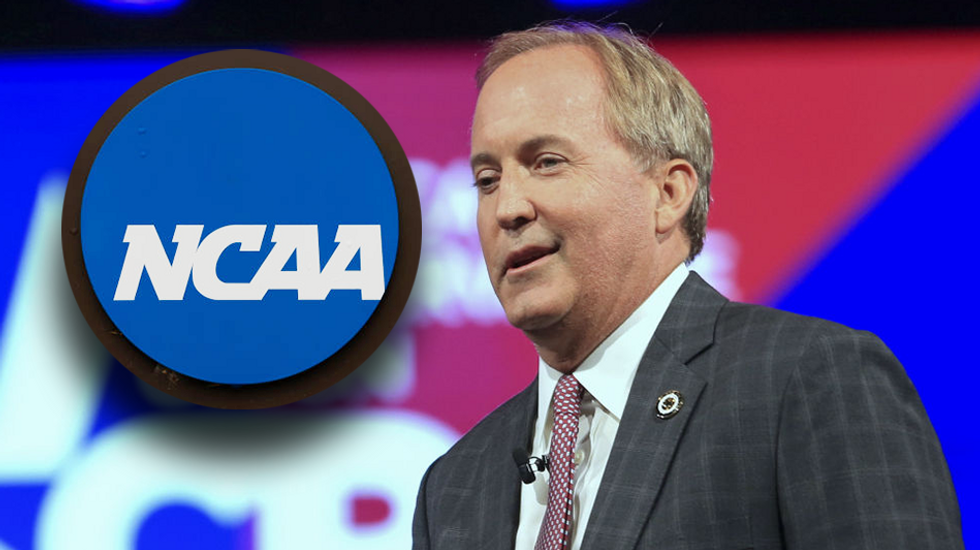 Texas AG sues NCAA over 'misleading' marketing practices for not telling consumers its women's teams include men