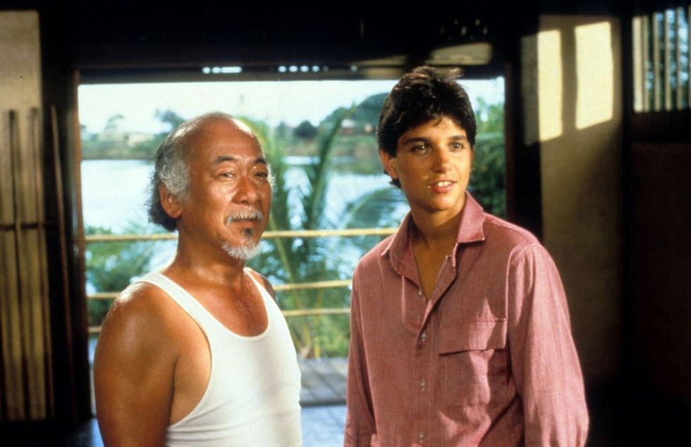 'The Karate Kid' roots for the red-blooded American man