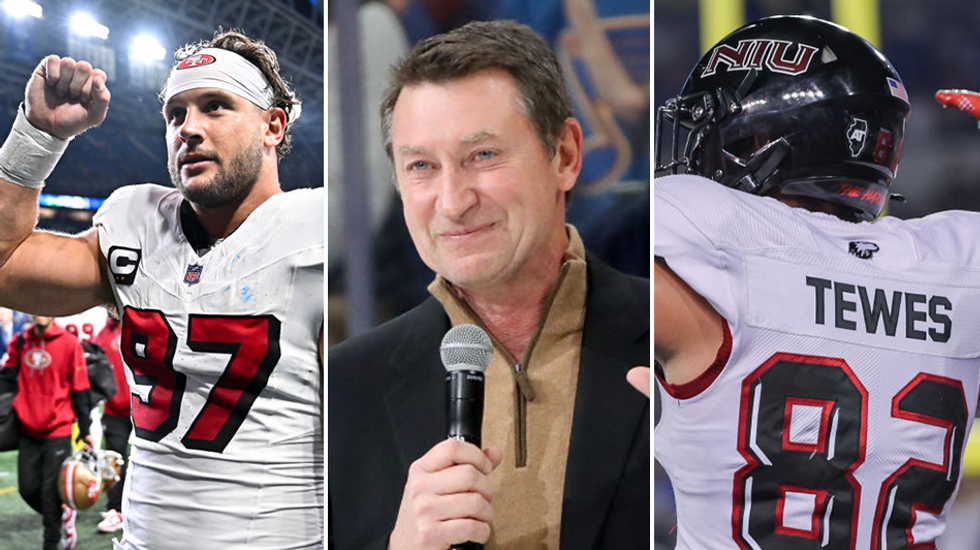 'They're eating the dawgs': From Wayne Gretzky to college football, the sports world goes crazy for Trump