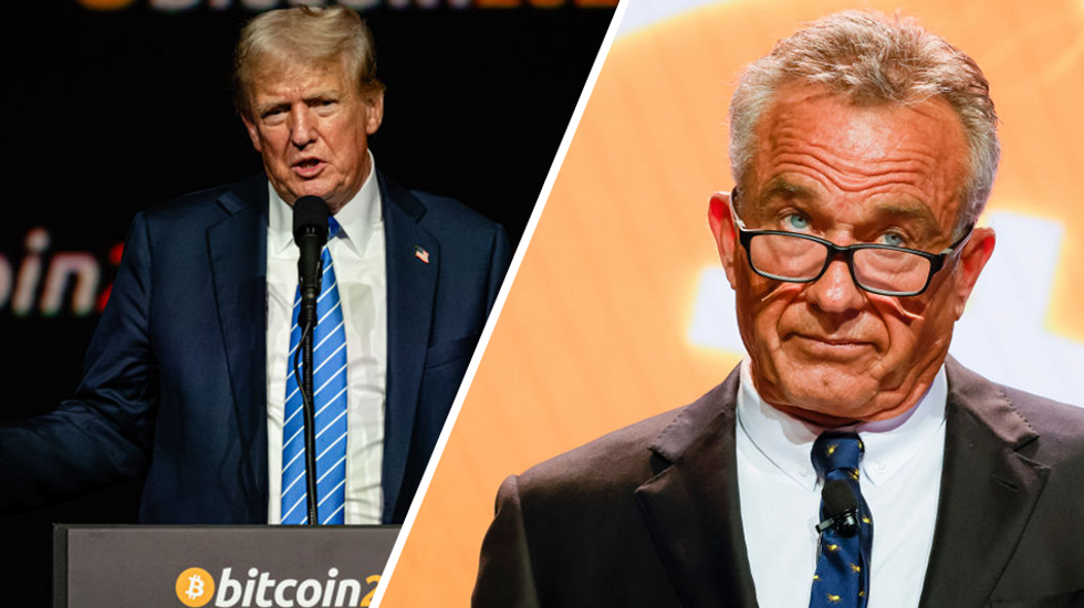 Trump and RFK Jr., speaking at the Bitcoin conference, call for rejecting centralized banking