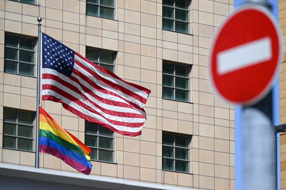 Trump State Department reportedly tells embassies: Scrap the LGBT and BLM activist flags. Only Old Glory flies.