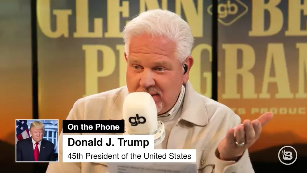 Trump tells Glenn Beck who's really running the country — and it isn't Biden