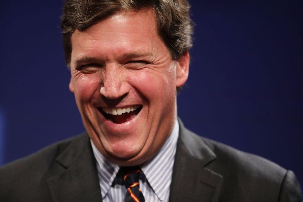 Tucker Carlson gives hilarious response to NYT asking about his necktie