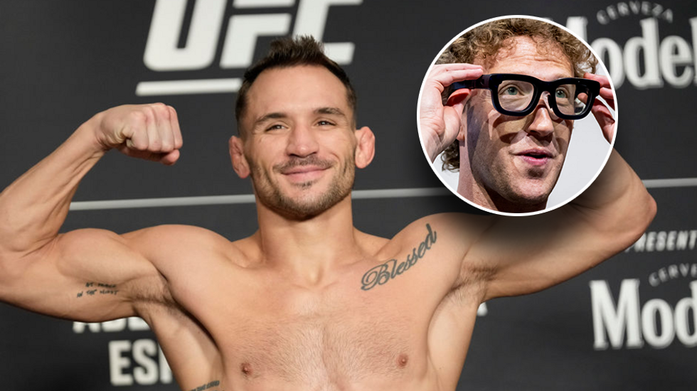 UFC's Michael Chandler says 'testosterone' and MMA are turning Mark Zuckerberg more conservative