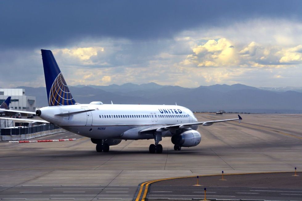 Video: United Airlines plane aborts high-speed takeoff after engine bursts into flames