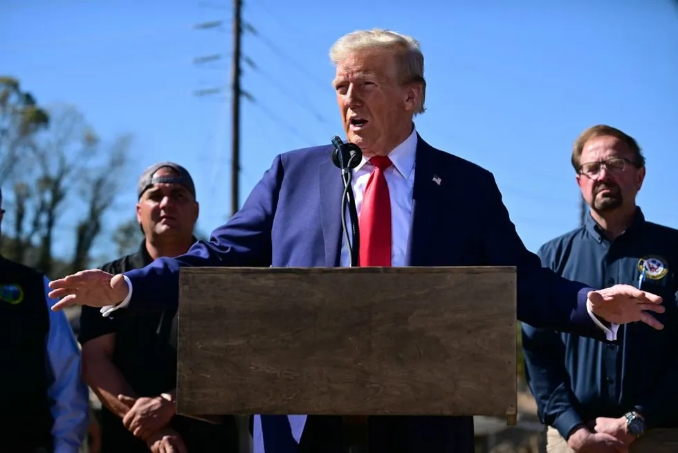 'We will never forget about you,' Trump assures storm-weary Western North Carolina