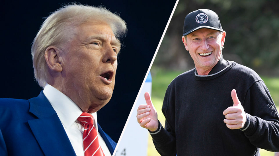 'Why don't you run?' Trump asks Wayne Gretzky to run for 'governor' of Canada, the '51st state'