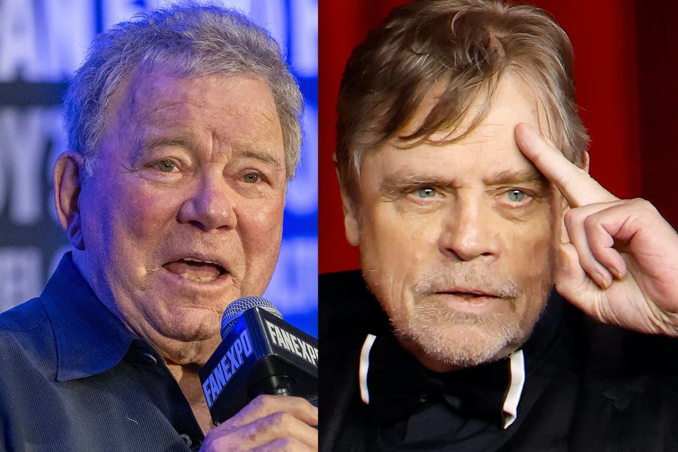 William Shatner beams into 'woke' debate by reminding fans Mark Hamill 'ruined' 'Star Wars' with bizarre comment