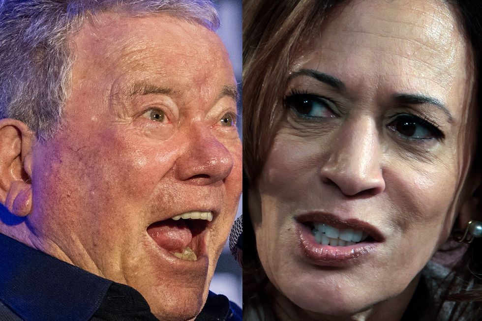 William Shatner can't understand why Harris lost when she checks off the right demographic boxes