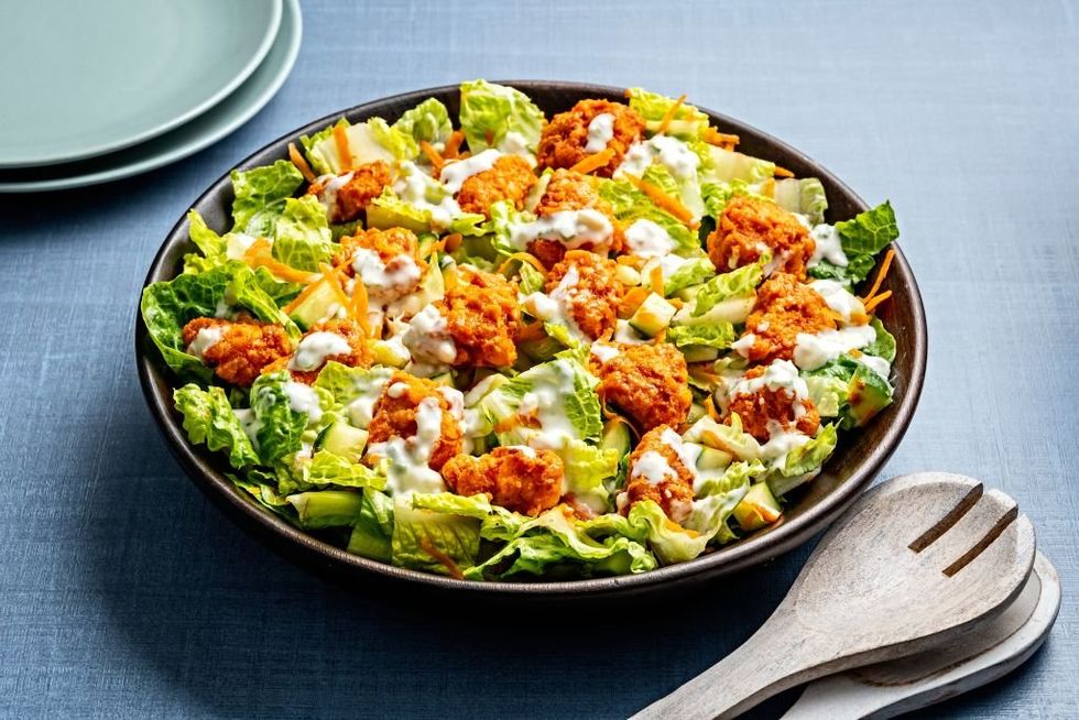 'Wing' an easy meal with Buffalo chicken salad